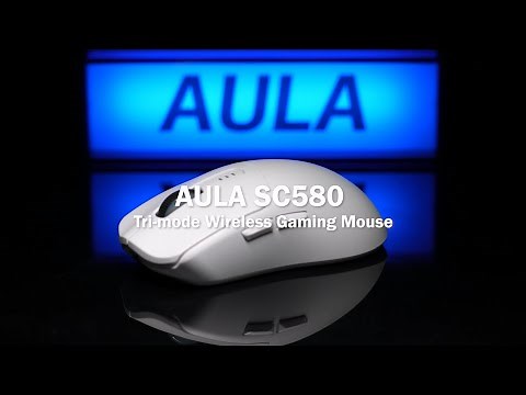 AULA SC580 Review: Tri-Mode Wireless Gaming Mouse with Amazing Performance