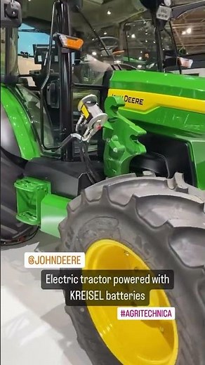Fully electric tractor powered by KREISEL batteries