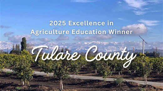 Excellence in Ag Education Award: Congratulations, Tulare County Farm Bureau! 🌱📚 California Foundation for Agriculture in the Classroom (CFAITC) has presented its inaugural Excellence in Ag Education Award to Tulare County Farm Bureau, honoring their outstanding commitment to increasing agricultural literacy in their community. Tulare County Farm Bureau invests $100,000 annually in ag education programs that reach students and adults alike. Their efforts include long-standing educational partn