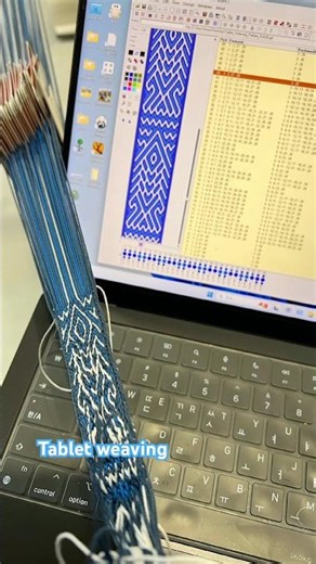Tablet weaving without inkle loom #tabletweaving #cardweaving #handweaving #handwoven