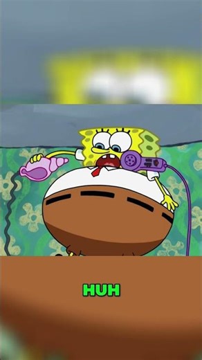 Spongebob's Bathroom Float: Flying Impossible, Pants Swell! #shorts
