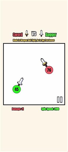 sword vs dagger? #shorts