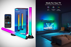 Don't Pay $70, Get Govee RGBIC TV Light Bars with Smartphone Control for $59.49 Shipped – Today Only