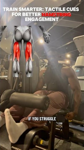 Boost Your Hamstrings with Tactile Feedback | Mind-Muscle Connection Hack