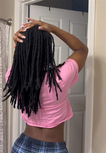 moisturize your locs🫶🏽 #locs #loctok #locjourney #noretwist #grwm | hair locs