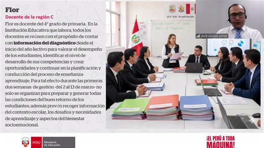 ¡Ya empezamos! 🚀 Descubre cómo convertir la evaluación diagnóstica en una planificación más eficiente con el apoyo de la inteligencia artificial. Te compartimos pautas pedagógicas y herramientas que te permitirán analizar tus resultados en tiempo récord. 📊✨ 👉 Registra tu asistencia: https://forms.office.com/r/v90fuq9rvZ 📝 Encuesta de satisfacción: https://forms.office.com/r/Eu9teBK9FB | Ministerio de Educación del Perú