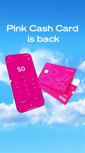The Pink Card is back. Order our restocked Pink Card and unlock the option to turn your Cash App Keyboard from green to pink. Order the Pink Card in the app before it’s too late. Prepaid debit cards issued by Sutton Bank.