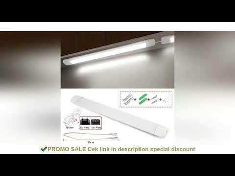Led Lights For Kitchen Under Cabinet Lamp 220V 110V 10W 20W T5 Led Tube Plug Bedroom Wardrobe Wall L