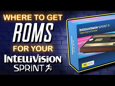 Where to get ROMS for your Intellivision Sprint! Many FREE Games!