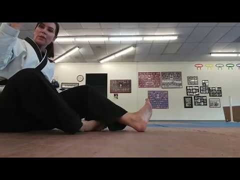 Bowman Martial Arts - Kicking Foot Position