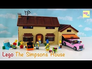 Lego The Simpsons House 71006 Unboxing Speed Build