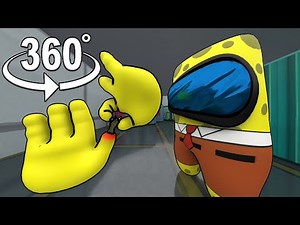 SpongeBob and Splinter / Among Us 360° VR