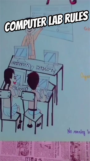 #computer 🖥rules #easy drawing #💫💫sana #design