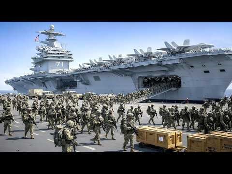 Tensions are high! USS America LHA 6 Departs for Rapid Response Operations in the Middle East Seas