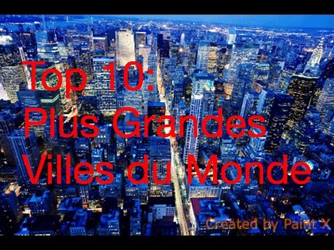 Top 10 Plus Grandes Villes Au Monde (par pop.)