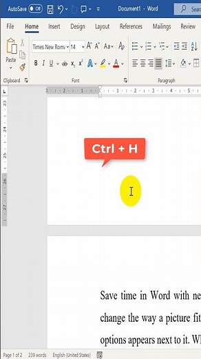How to delete a section in Word #shorts #viral #wordtips