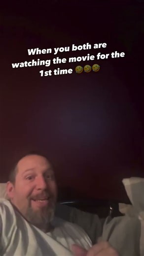 Watching a movie for the first time together #husbandwife #comedy #fyp #viral