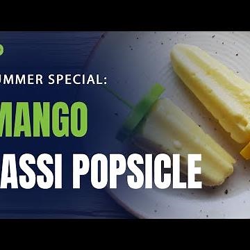 Mango Lassi Popsicle Recipe | How To Make Mango Lassi Popsicle