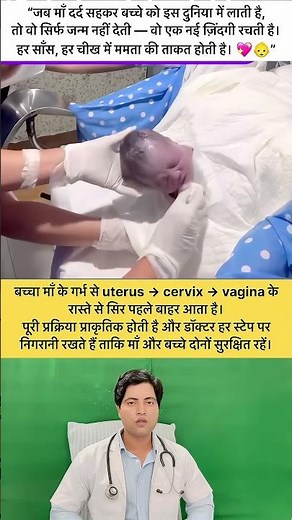 Mother's Pain: The Complete Process of Childbirth | Delivery Process Explained by Dr. Eesu |#educ...