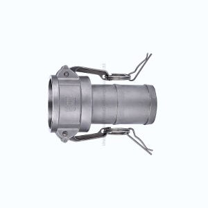[Hot Item] Stainess Steel Female Coupler Type C with Hose Shank Cam Groove Coupling