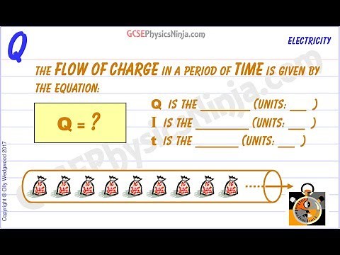 Flow of Charge in a Circuit - Formula - GCSE Physics