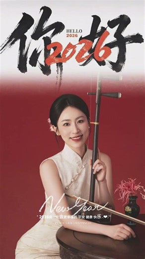 你好2026年，归零，更新，重启，向上#二胡#元旦快乐 #2026第一天收获满满祝福