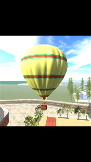 hot air balloon cheat code in Indian bike driving 3D #viralshort #indianbikedriving3d
