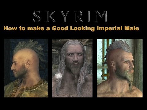 Skyrim Special Edition - How To Make a Good Looking Character - Male (No Mods) (Turn on Subtitles!)