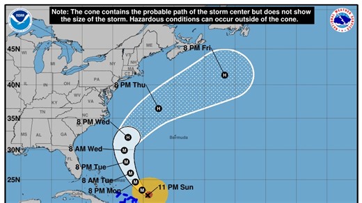 Hurricane Erin could impact NY beaches this week: See maps, forecast, and tracker