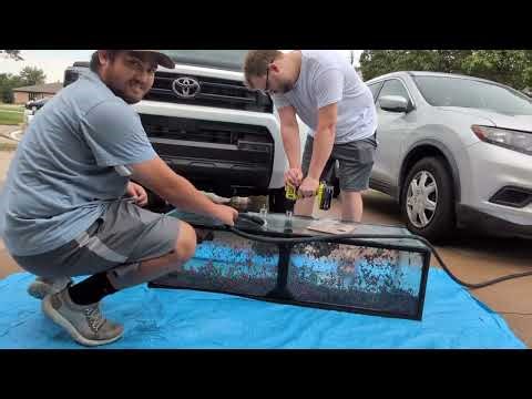 DIY Drilling a Fish Tank