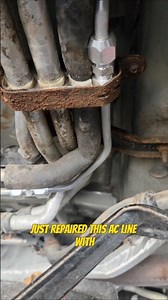 Air Conditioner Repair! #hvac #mechanic #ac #diy #automobile #car #malfunction #repair #refrigerant