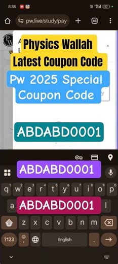 pw coupon code 2025 | physics wallah best coupon code 2026 #pwcouponcode #physicswallahcouponcode