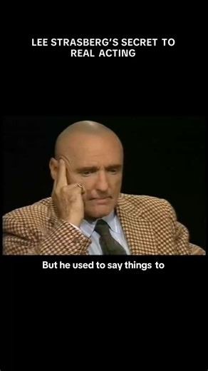 Film Discussion | Dennis Hopper unpacks the legendary advice from Lee Strasberg that reportedly changed acting forever. It’s not about *acting* like you’re... | Instagram