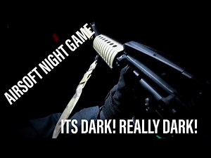 Airsoft forest gameplay at night. Night game of Airsoft in the Scottish Highlands.