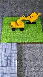 Speed build Mini LEGO: Yellow Dump Truck #shorts