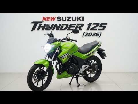 NEW Suzuki Thunder 125 (2026) – First Look | Official Launch Finally Released!