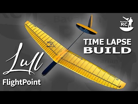 Lull Discus Launch Glider - Time Lapse Build