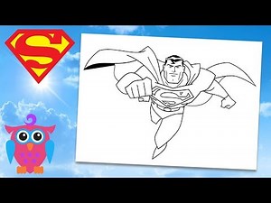 Coloring Justice League - Superman Coloring Book & Pages