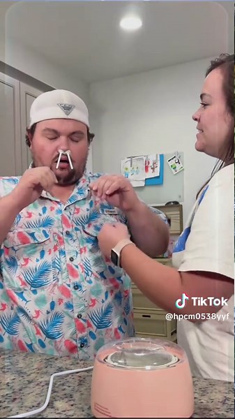 Nose Cleaning Prank: Marriage Humor Gone Wrong