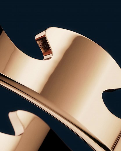 Three metals, one unique design. The stunning three-piece Fusion ring combines yellow, white and rose gold with hand-set diamonds to create an instantly recognisable jewellery icon — and your personal signature. #GeorgJensen | Georg Jensen