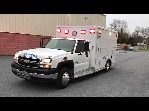 2006 Chevrolet 3500 Silverado 4x4 Ambulance For Sale by Pilip Ambulances