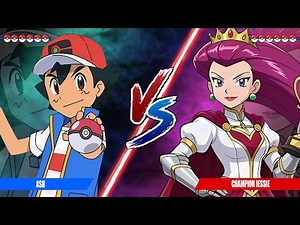 Pokémon Battle Multiverse: ASH Vs. CHAMPION JESSIE
