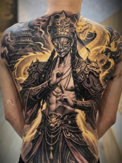 bạch hạc đồng tử t âm tĩnh như nước, cốt cách thanh tao. #tattoo #hinhxamdep #xamhinh #mauhinhxam #tattoos #tattooartist