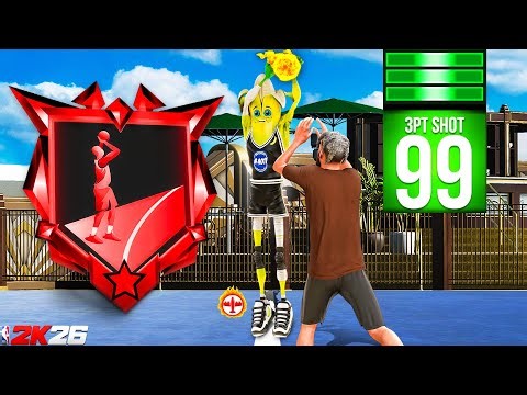 Banana Mascot + Legend Set Shot Specialist + Deep Bomber Takeover = UNLIMITED SHOTS on NBA2K26!