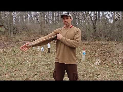 Digging & Throwing Stick - useful primitive tool for finding food in any survival situation