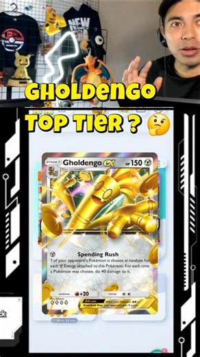 gholdengo ex Top Tier? 🤔 pokemon tcg pocket