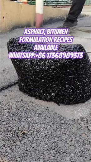 ASPHALT RECIPES, BITUMEN RECIPES FORMULATION PRODUCTION RECIPES