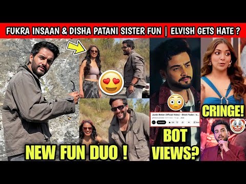 OMG!🤯 Fukra Insaan New Fun Duo With Disha Patani Sister New Show | Elvish Bot Views | Elvish Jiya !
