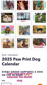 3.4K views · 17 reactions | Congratulations Coco  paw print calendar for month of may #pawprintcalender | Collins Love | Facebook
