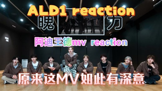 ALD1 reaction | 阿迪王mv reaction 原来MV如此有深意